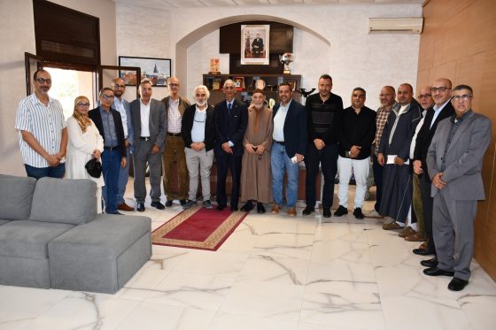 Réunion « Incendie du marché Jnan El Jamaa »