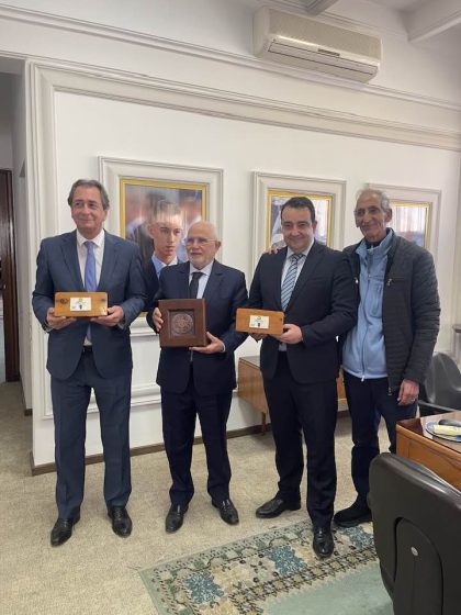 Réception d&rsquo;une délégation officielle des Îles Canaries