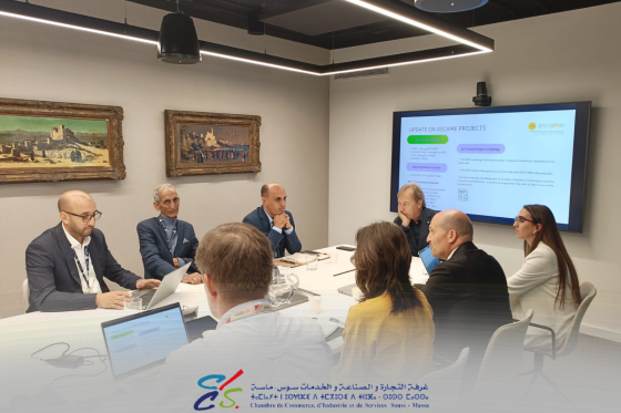 La CCIS Souss-Massa renforce ses partenariats stratégiques avec la Chambre de Commerce de Barcelone